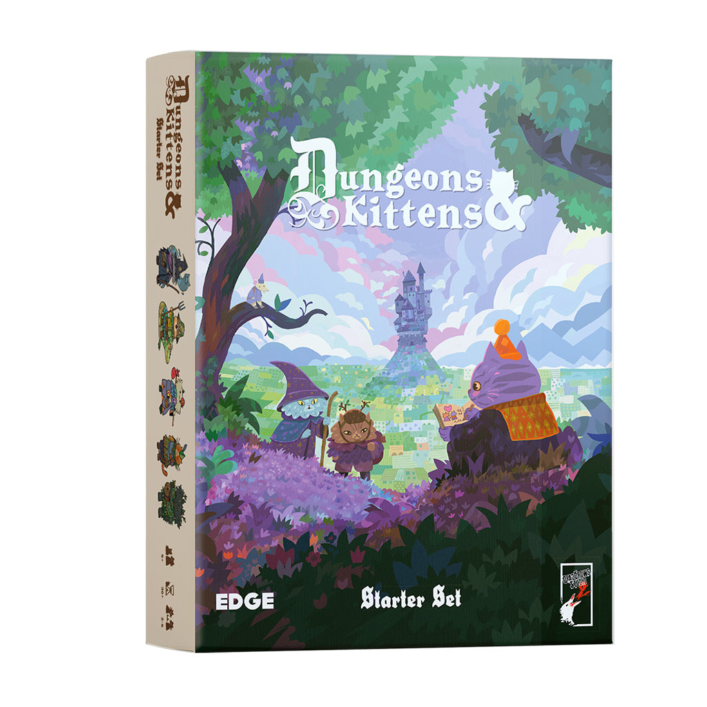 Dungeons and Kittens RPG Starter Set Board Games Asmodee