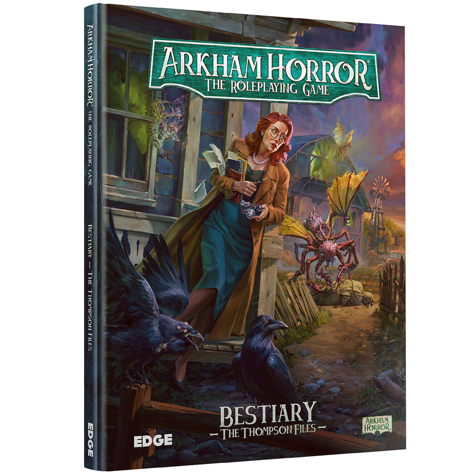 Arkham Horror RPG - The Thompson Files Role Playing Games Edge Studio AH RPG The Thompson Files
