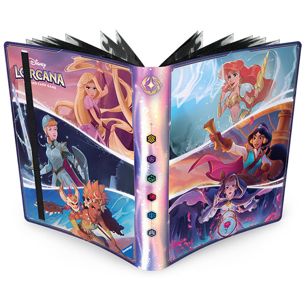 Disney Lorcana Fabled Portfolio Supplies Ravensburger 4pkt Portfolio Fabled