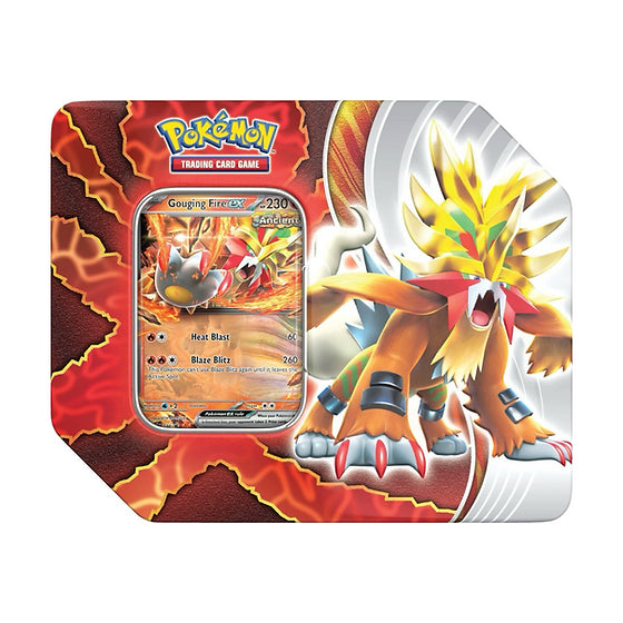 Pokemon TCG: Scarlet & Violet: Paradox Destinies Tins (4 options) Trading Card Games Pokemon USA Gouging Fire EX Paradox Destinies Tin