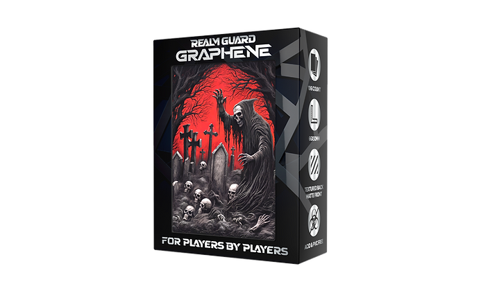 Realm Guard Graphene Red/Black Necromancer Supplies Realm Guard