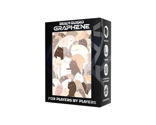 Realm Guard Graphene Pastel Cats Supplies Realm Guard RG GRP Pastel Cats