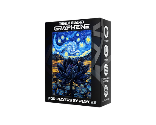Realm Guard Graphene Starry Black Lotus Supplies Realm Guard RG GRP Starry Black Lotus