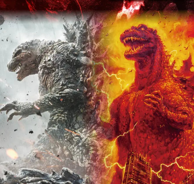 Godzilla Card Game Starter Combo (Godzilla Minus One & Heisei Series) Trading Card Games Bushiroad Heisei Starter Double Pack