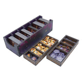 Folded Space Color Box Insert: Clank! Catacombs Board Game Organization Folded Space