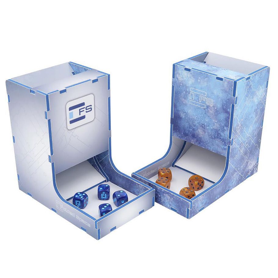 Folded Space Color Dice Tower Dice Folded Space
