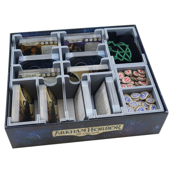 Folded Space Box Insert: Living Card Games Board Game Organization Folded Space