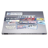 Folded Space Color Box Insert: Rock Hard 1977 Board Game Organization Folded Space