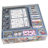 Folded Space Color Box Insert: Rock Hard 1977 Board Game Organization Folded Space