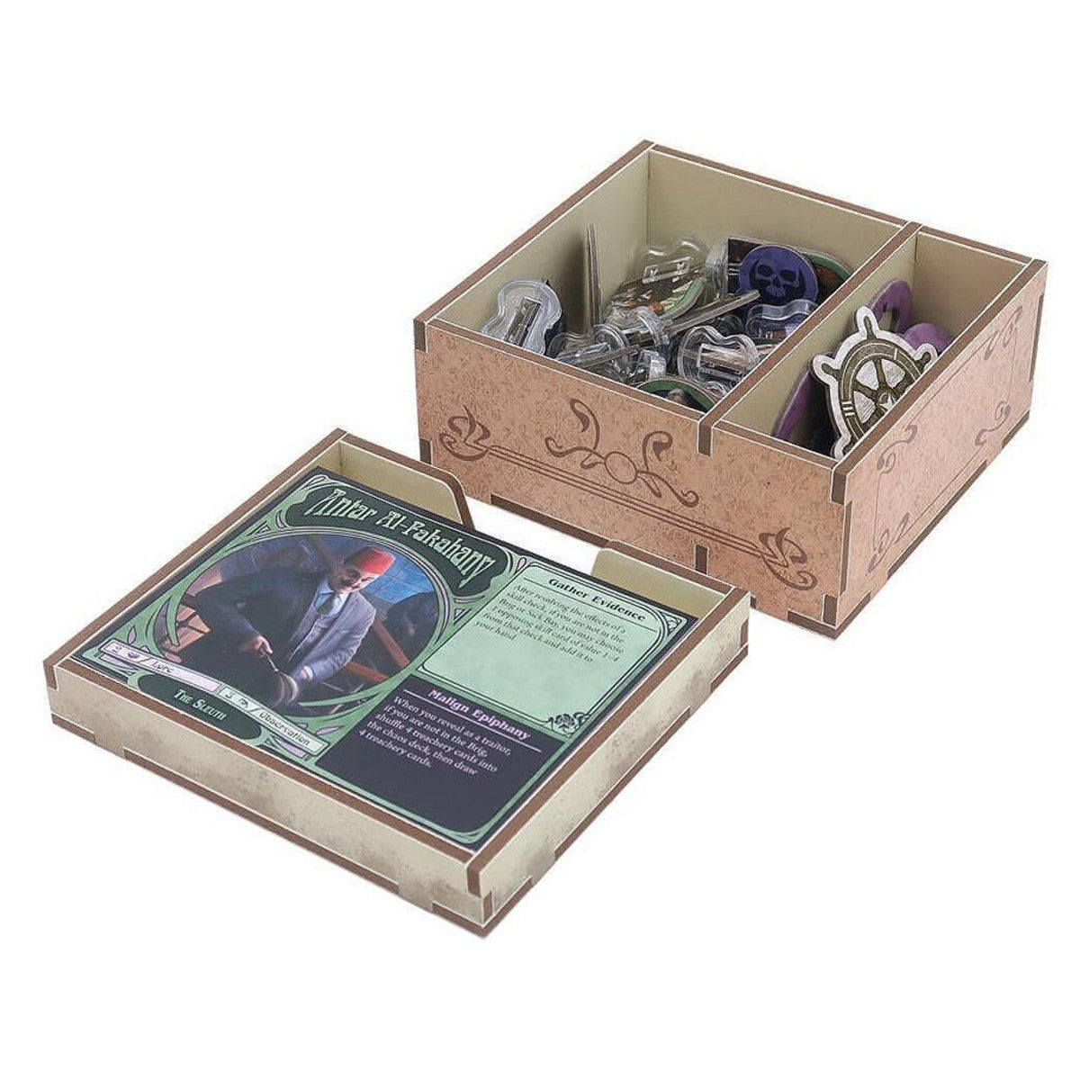 Folded Space Color Box Insert: Unfathomable Board Game Organization Folded Space
