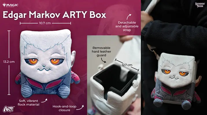 Gatherers' Tavern Magic: The Gathering ARTY Deck Box Edgar Markov Supplies Gatherers' Tavern ARTY Edgar Markov
