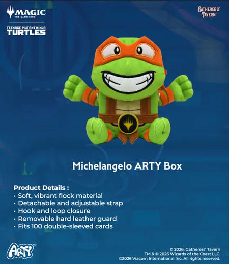 Gatherers' Tavern MTG TMNT Arty Box Supplies Gatherers' Tavern ARTY Mikey