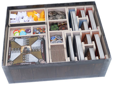 Folded Space Color Box Insert: Gloomhaven Jaws of the Lion v2 Board Game Organization Folded Space   