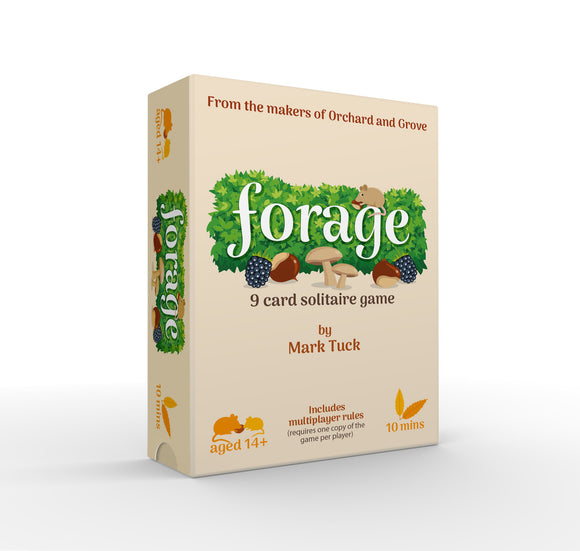 Forage: A 9 Card Solitaire Game