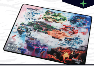 Fractured Sky: Neoprene Mat Supplies IV Studios
