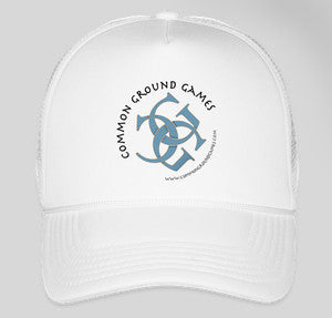 CGG Foam/Mesh Trucker Hat (4 options) Clothing & Accessories CustomInk White / White