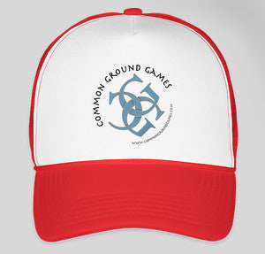 CGG Foam/Mesh Trucker Hat (4 options) Clothing & Accessories CustomInk White / Red