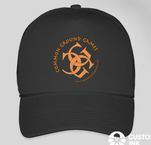 CGG Foam/Mesh Trucker Hat (4 options) Clothing & Accessories CustomInk Black / Black