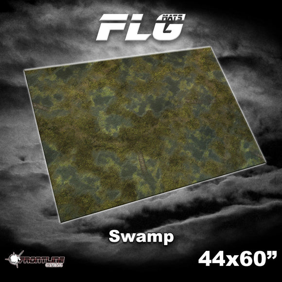 FLG Mats: Swamp 1 44"x60" Supplies Frontline Gaming FLG Mats: Swamp 1 44"x60"