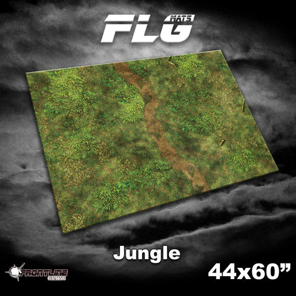 FLG Mats: Jungle 44"x60" Supplies Frontline Gaming FLG Mats: Jungle 44"x60"