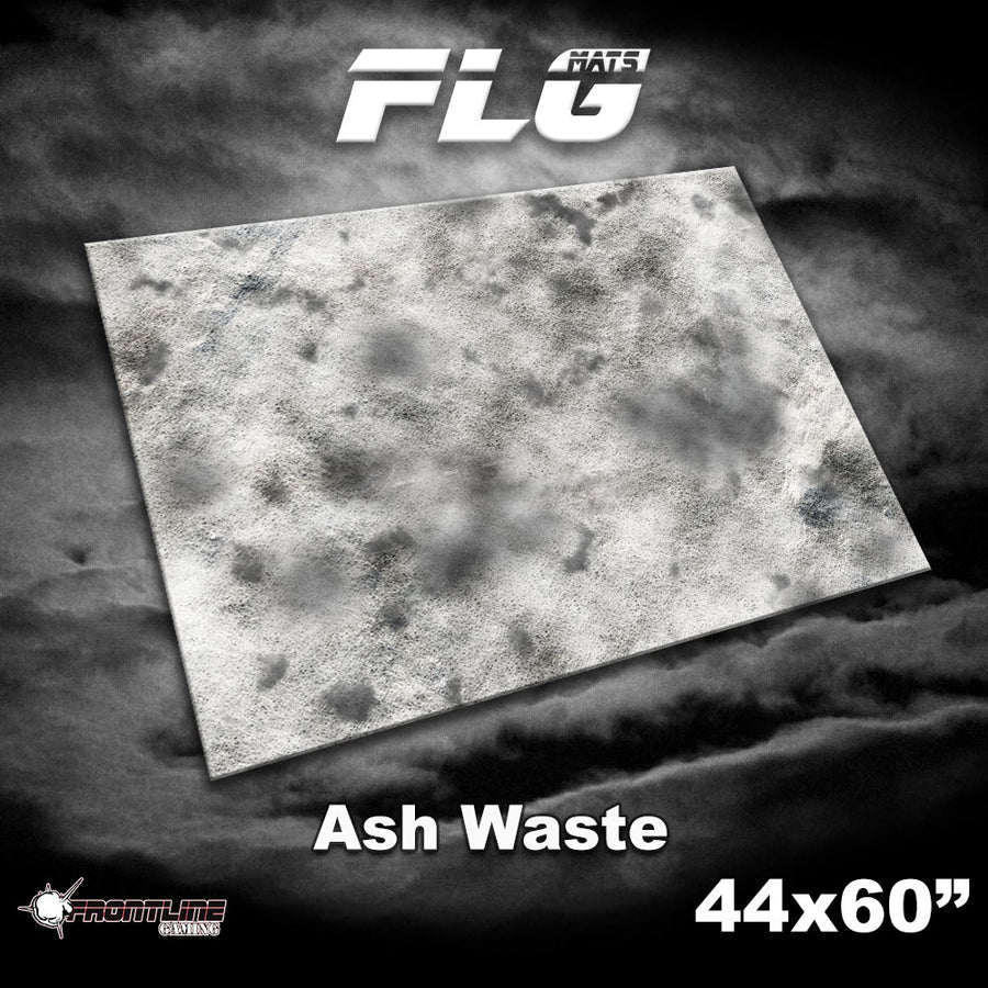 FLG Mats: Ash Wasteland 44"x60" Supplies Frontline Gaming FLG Mats: Ash Wastes 44"x60"