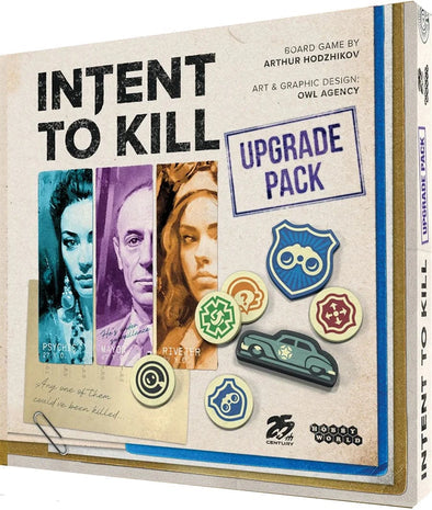 Intent to Kill Upgrade Pack Board Games 25th Century Games Intent to Kill Upgrade Pack