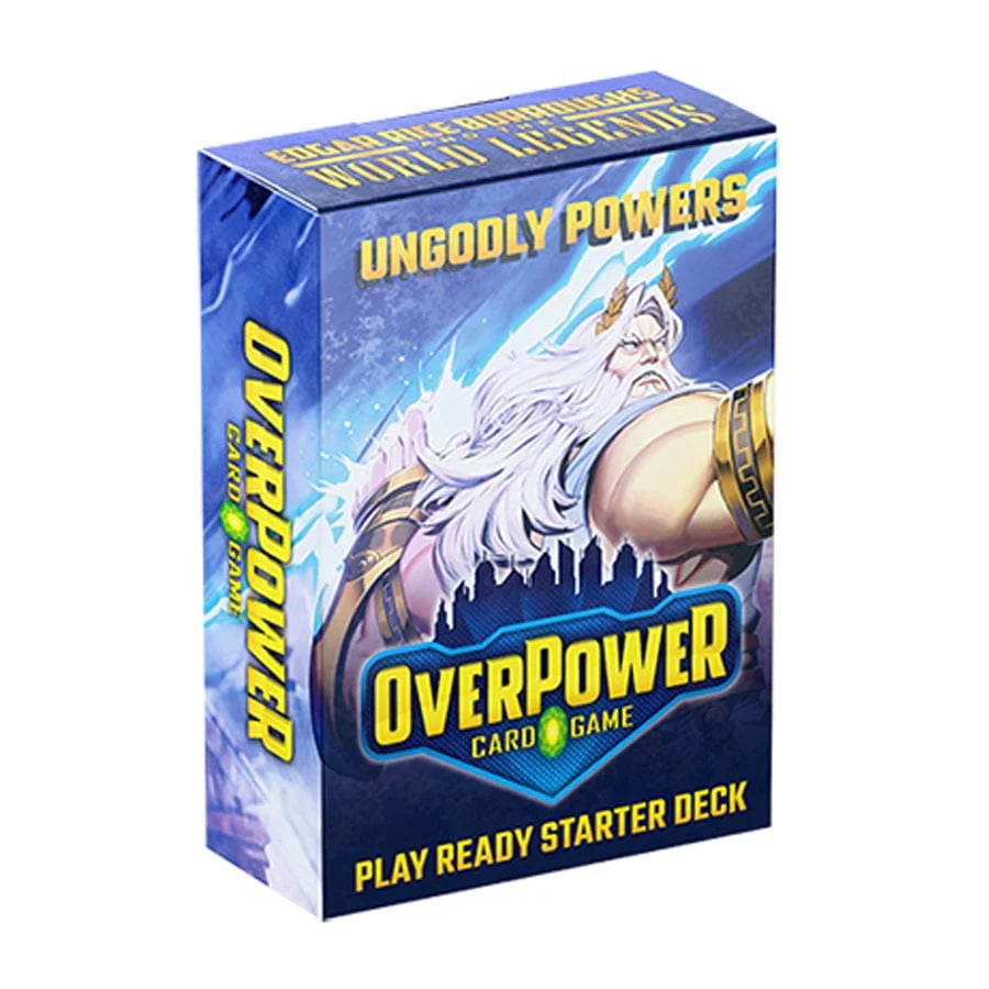 Overpower TCG: Edgar Rice Burroughs and the World Legends: Starters (4 options) Trading Card Games Lazarus Rising Games Ungodly Powers
