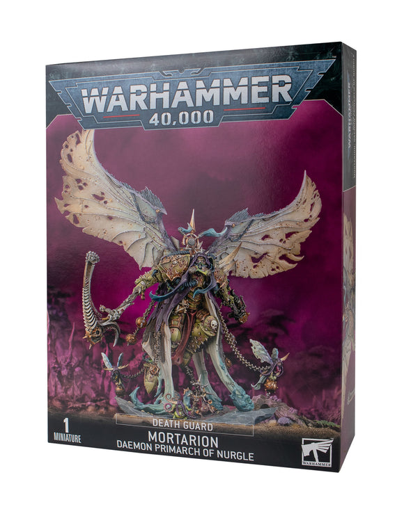 Warhammer 40K Death Guard: Mortarion, Daemon Prince of Nurgle Miniatures Games Workshop   