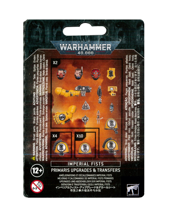 Warhammer 40K Imperial Fists: Primaris Upgrades and Transfers Miniatures Games Workshop   