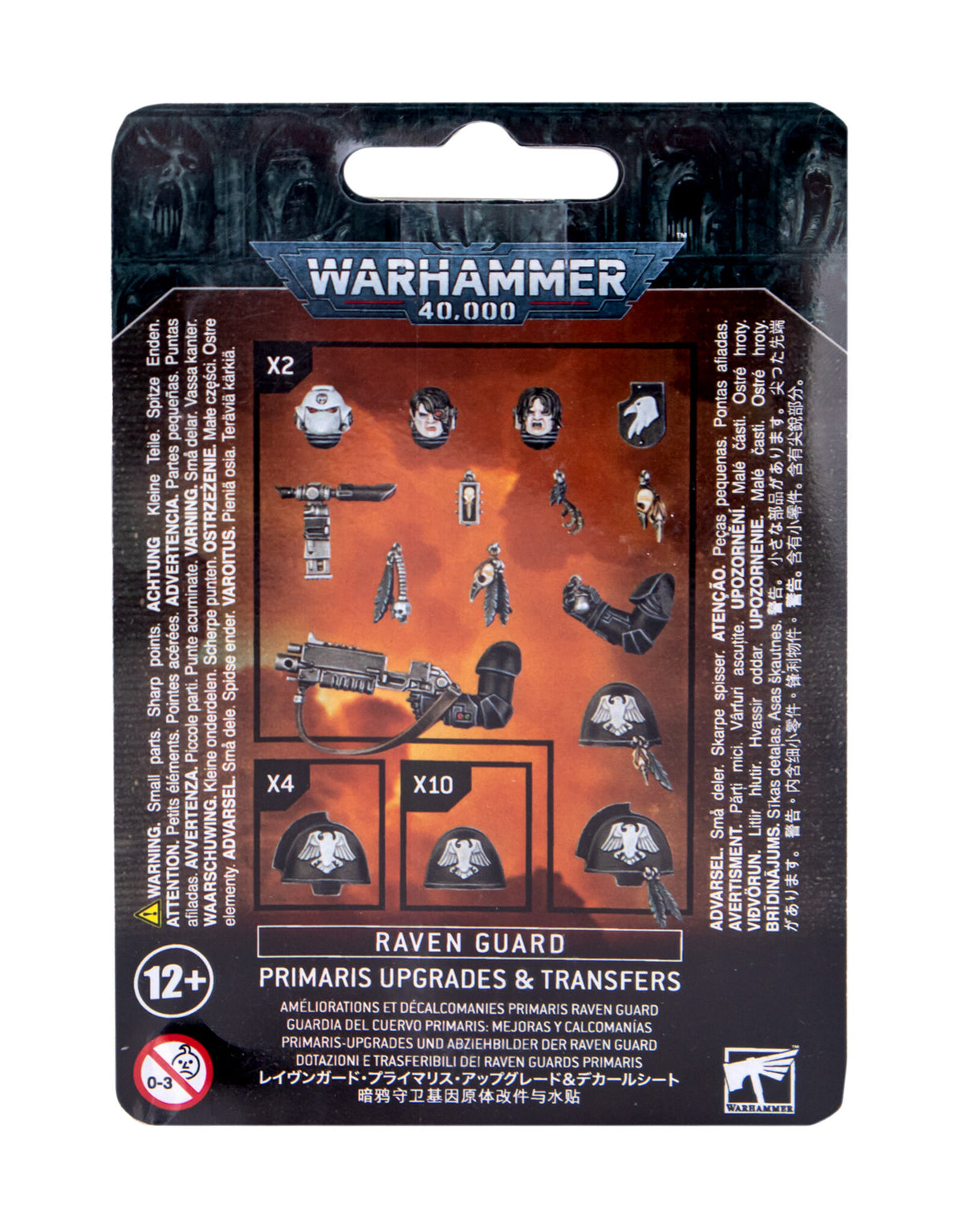 Warhammer 40K Raven Guard: Primaris Upgrades and Transfers Miniatures Games Workshop   