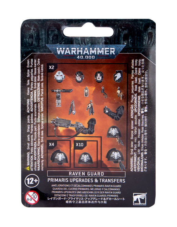Warhammer 40K Raven Guard: Primaris Upgrades and Transfers Miniatures Games Workshop   