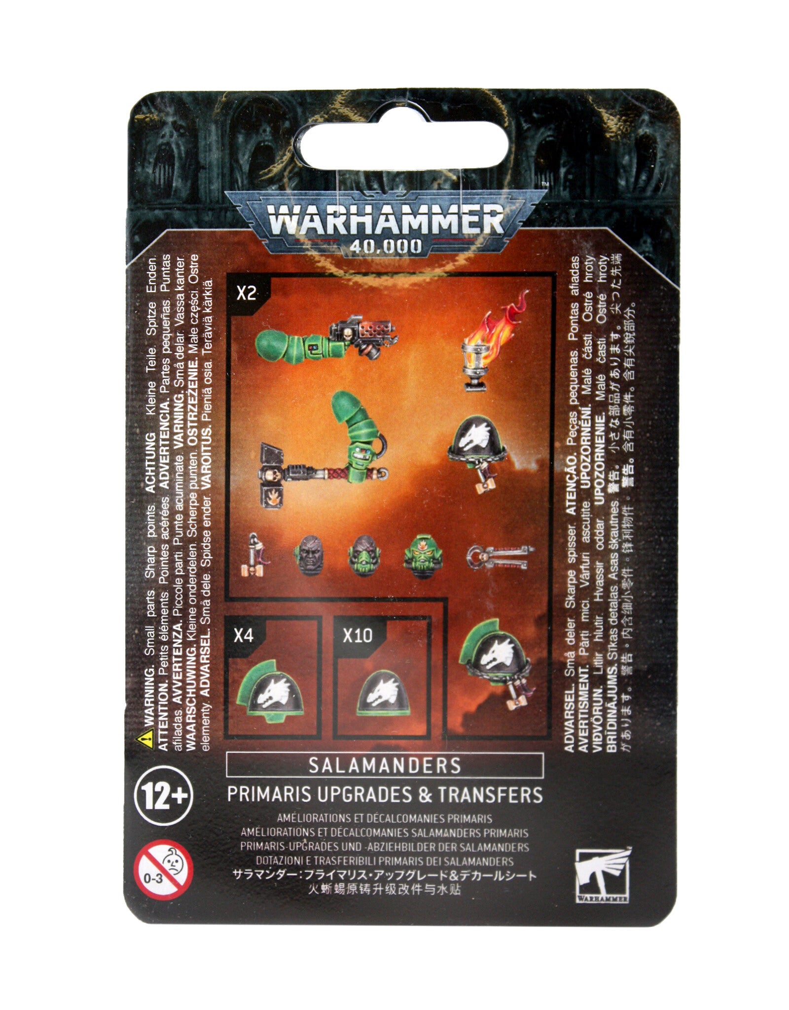 Warhammer 40K Salamanders: Primaris Upgrades and Transfers Miniatures Games Workshop   