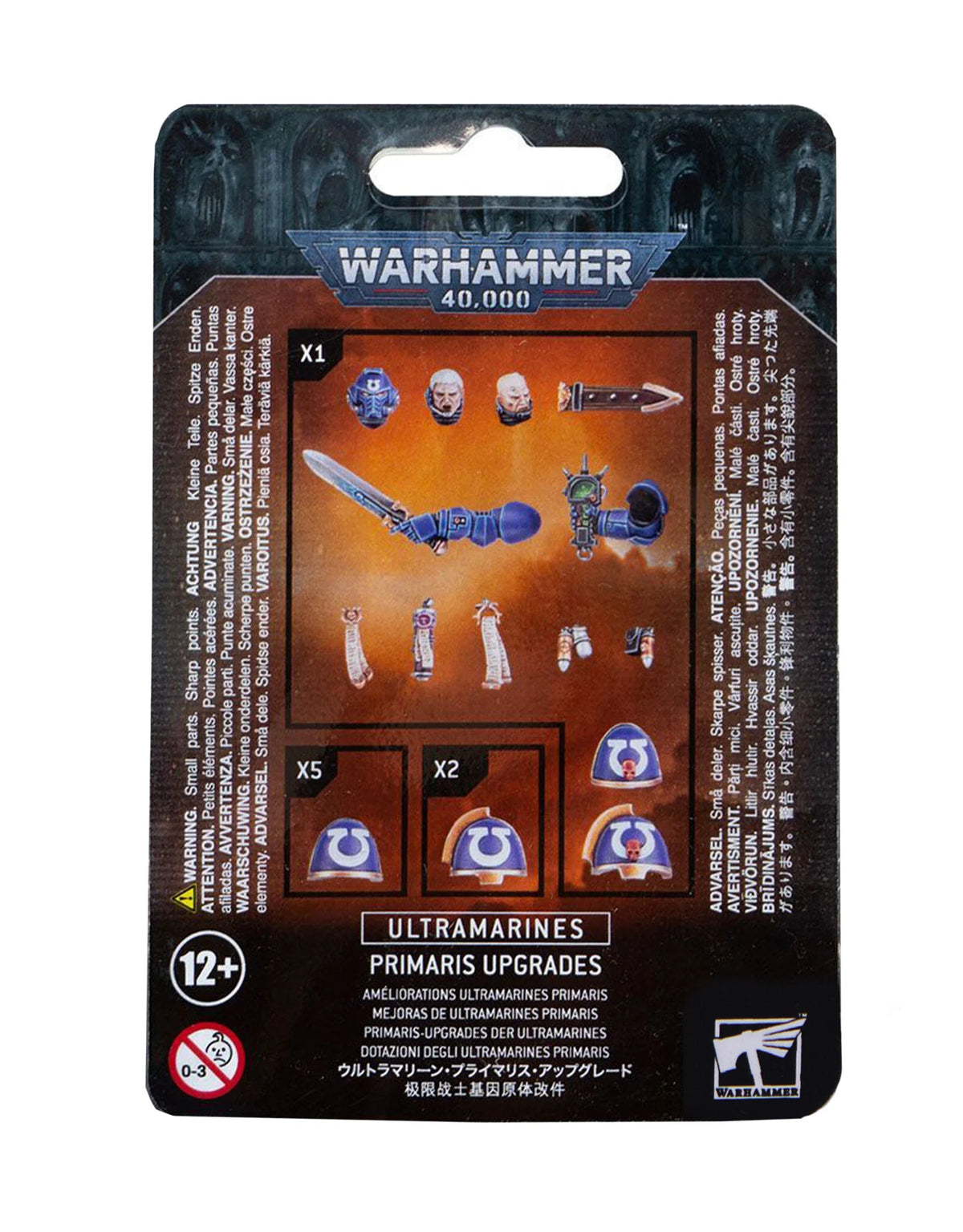 Warhammer 40K Ultramarines: Primaris Upgrades Miniatures Games Workshop   
