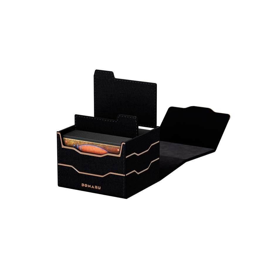Gatherers' Tavern Domaru Armory: Horizon Deck Box (10 Options) Supplies Gatherers' Tavern Domaru DB ArmHori 100+ BLK