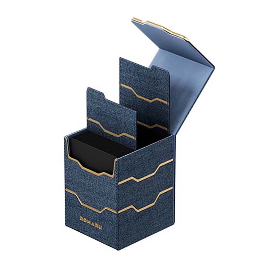 Gatherers' Tavern Domaru Armory: Vertex Deck Box (4 Options) Supplies Gatherers' Tavern Domaru DB ArmVer 100+ BLU