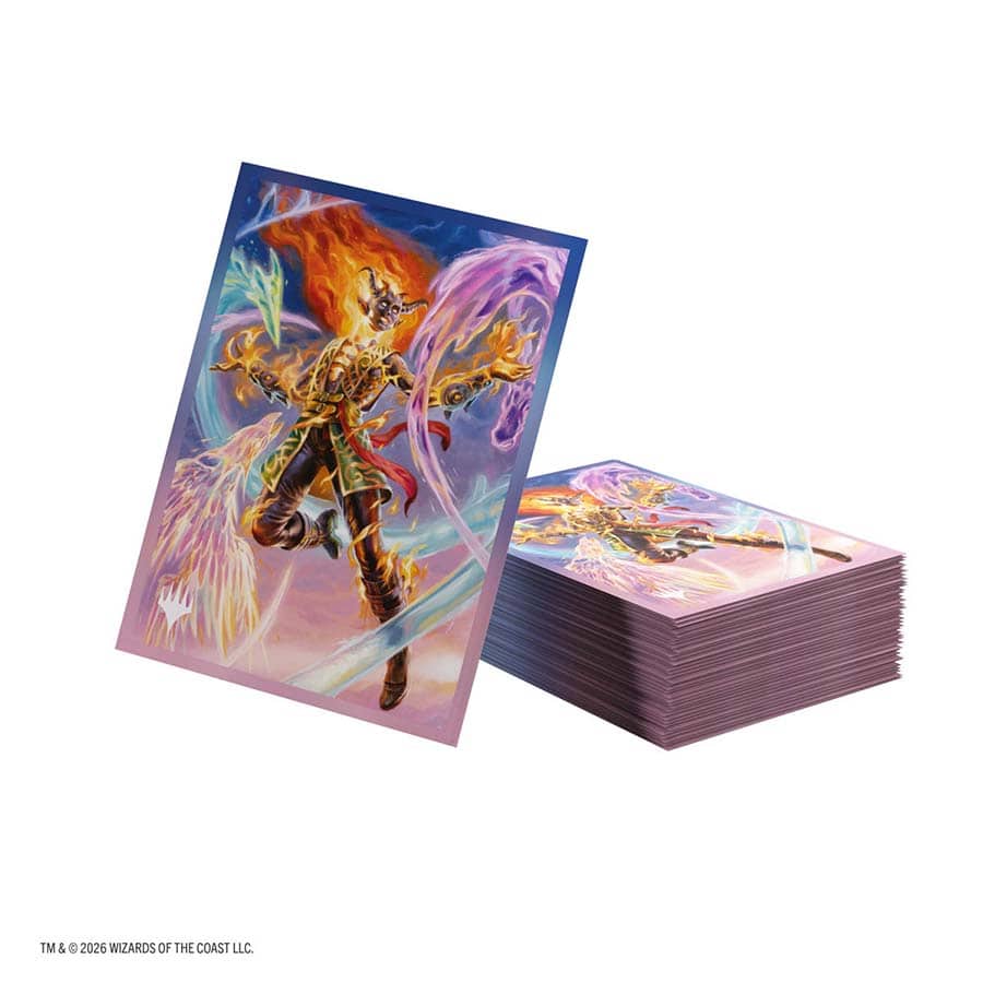 Magic the Gathering Lorwyn Eclipsed Premium Art Sleeves (10 Options) Supplies Gamegenic GG MTG ECL Ashling