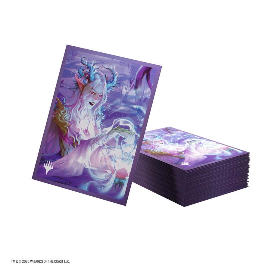 Magic the Gathering Lorwyn Eclipsed Premium Art Sleeves (10 Options) Supplies Gamegenic GG MTG ECL Twilight Diviner