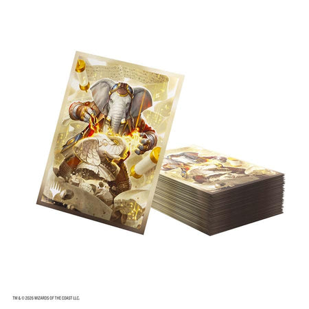 MTG [SOS] Secrets of Strixhaven Commander Premium Sleeves Supplies Asmodee SOS Prem Slvs Commander 3