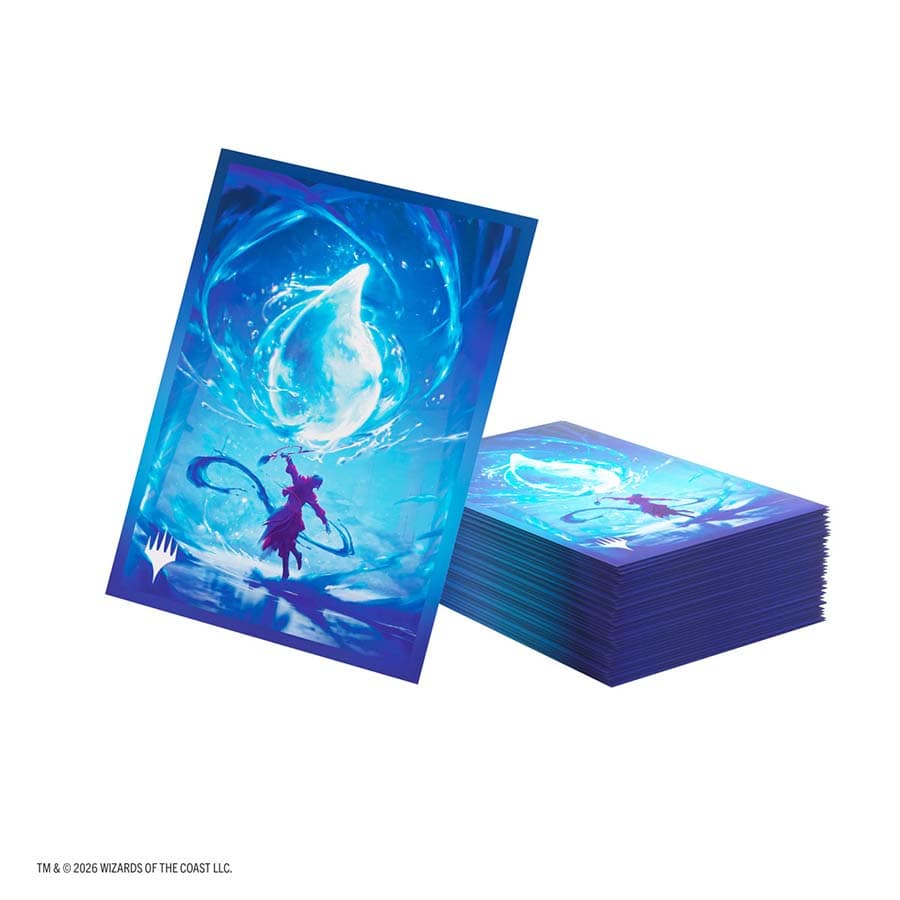 MTG [SOS] Secrets of Strixhaven Mana Premium Sleeves Supplies Asmodee SOS Prem Slvs Mana 2