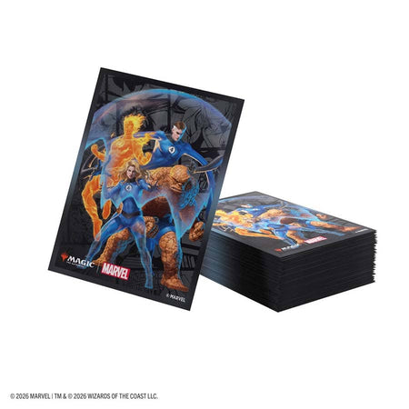 MTG [MSH] Marvel Super Heroes: Premium Art Sleeves (7 Options) Supplies Asmodee MSH Slvs: The Fantastic 4