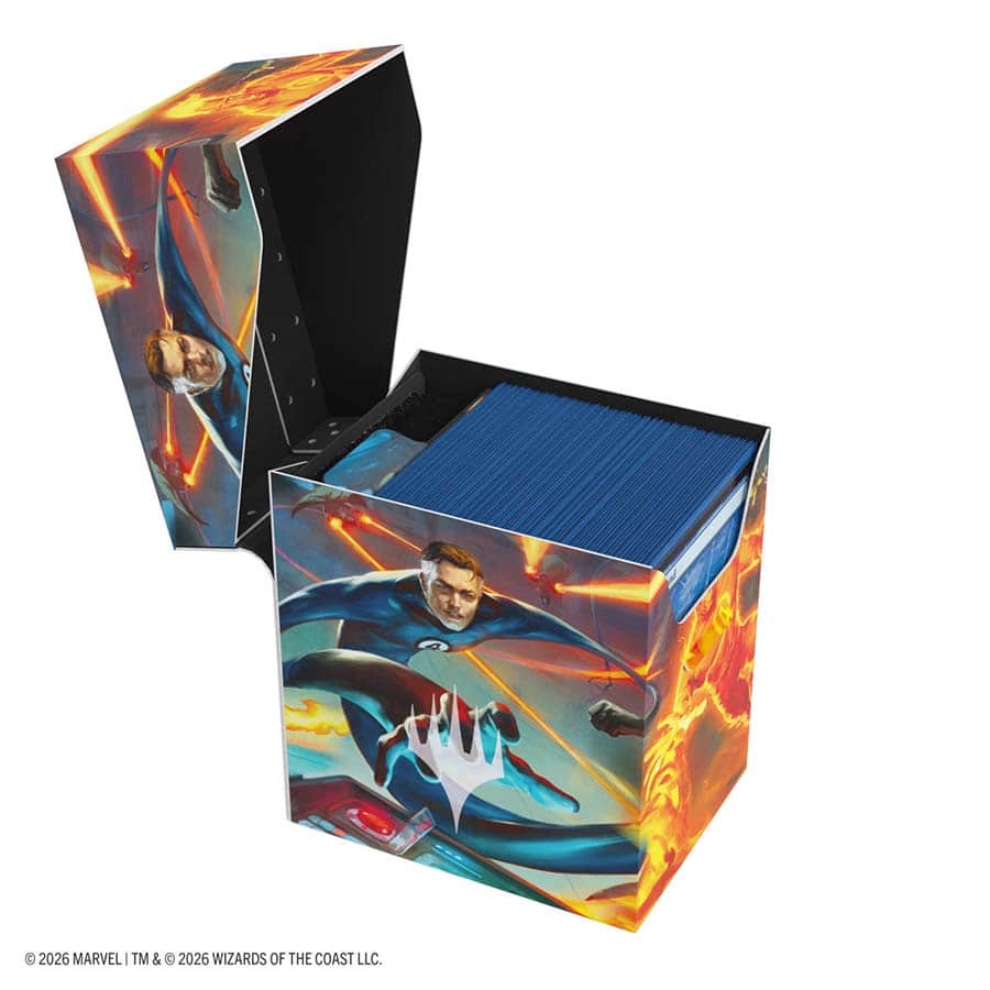 MTG [MSH] Marvel Super Heroes:Soft Dyna Crate 100 Supplies Asmodee MSH SD100+ XL Fantastic 4