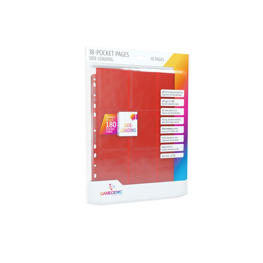Gamegenic Sideloading 18-Pocket Binder Pages (10 options) Common Ground Games Gamegenic Sideloading 18-Pocket Binder Pages (10 options) Common Ground Games
