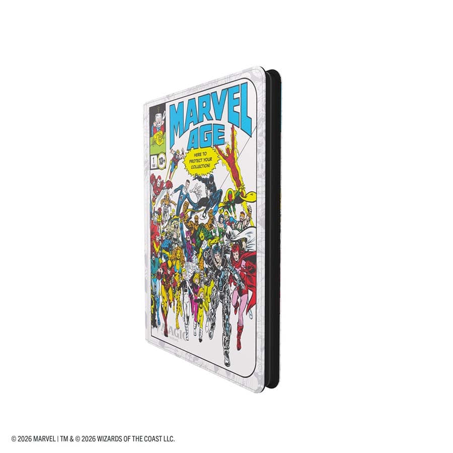 MTG [MSH] Marvel Super Heroes: 18pkt Zip Binders (3 Options) Supplies Asmodee MSH 18pkt Zip Marvel Age
