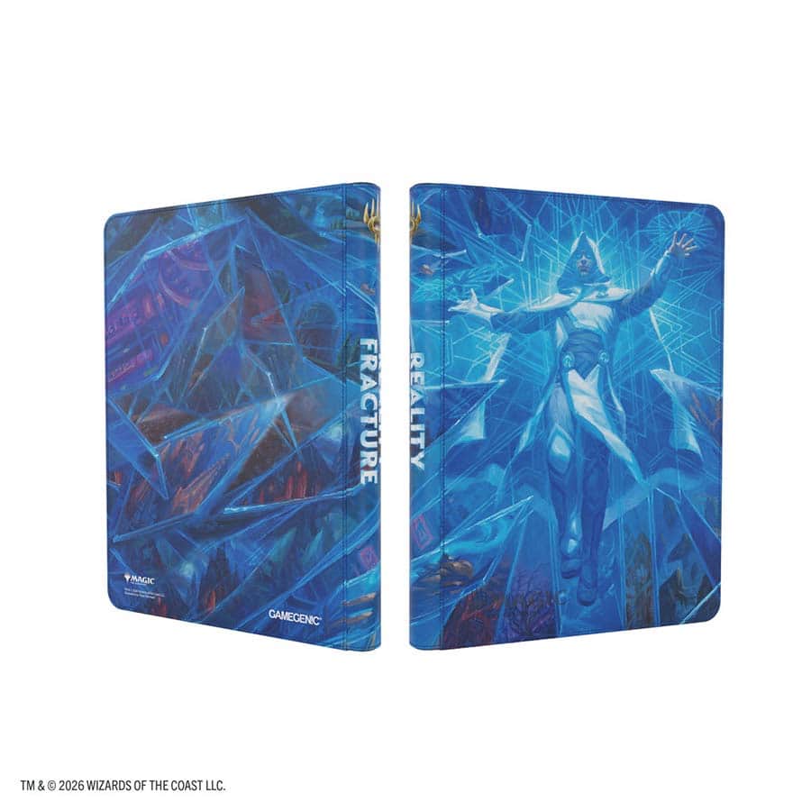 Magic the Gathering Reality Fracture: Zip-Up Album 18-Pocket: Overwrite the Multiverse Supplies Asmodee