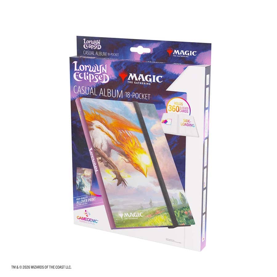 Magic the Gathering Lorwyn Eclipsed 18-Pocket Casual Album (2 Options) Supplies Gamegenic MTG ECL 18pk tAlbum Eirdu/Isilu