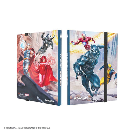 MTG [MSH] Marvel Super Heroes: 18pkt Zip Binders (3 Options) Supplies Asmodee