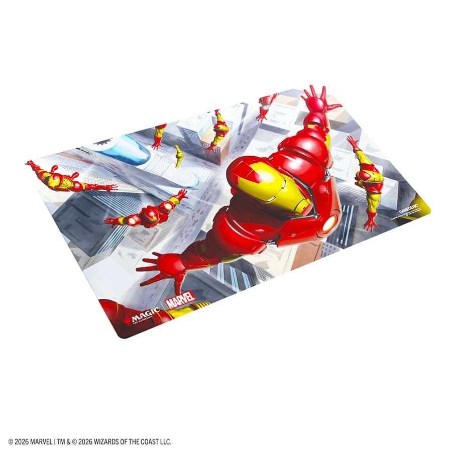 MTG [MSH] Marvel Super Heroes: Prime Playmats (12 Options) Supplies Asmodee MSH Prime PM Ironman