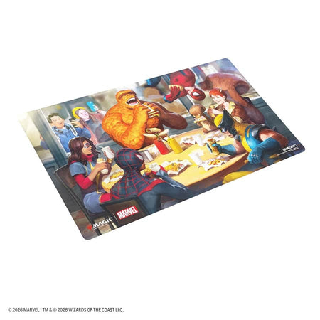 MTG [MSH] Marvel Super Heroes: Prime Playmats (12 Options) Supplies Asmodee MSH Prime PM Heroic Feast