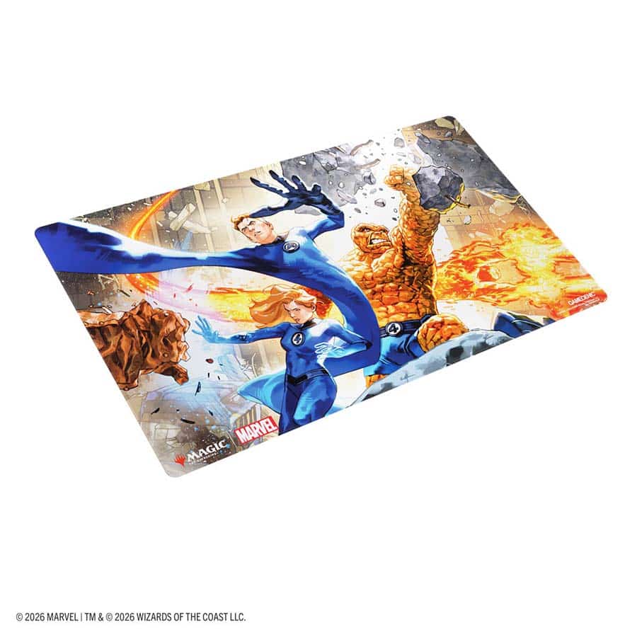 MTG [MSH] Marvel Super Heroes: Prime Playmats (12 Options) Supplies Asmodee MSH Shiny PM Fantastic 4