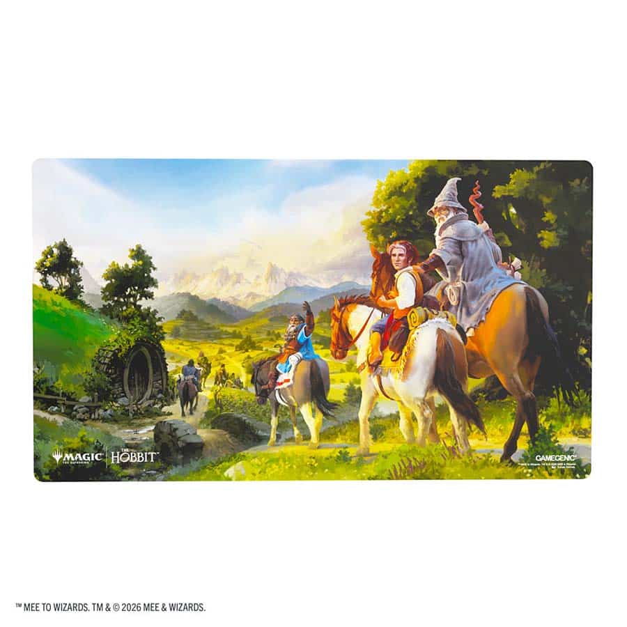 Magic the Gathering The Hobbit: Playmats (10 Options) Supplies Asmodee GG MTG HOB PM: Iconic 1